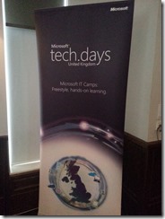 Microsoft UK Tech.Days Windows 8 Camp